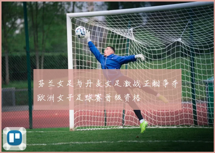 芬兰女足与丹麦女足激战正酣争夺欧洲女子足球赛晋级资格