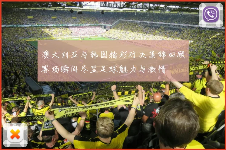 澳大利亚与韩国精彩对决集锦回顾赛场瞬间尽显足球魅力与激情