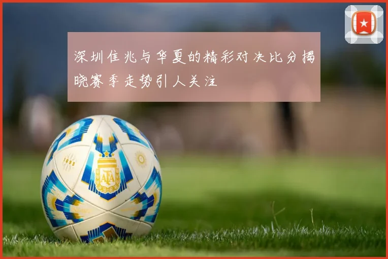深圳隹兆与华夏的精彩对决比分揭晓赛季走势引人关注